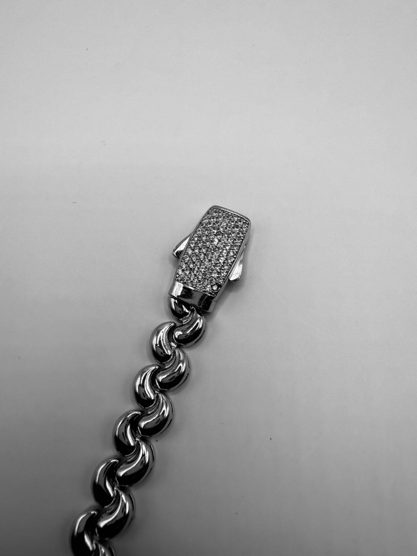 Ice Trap Bracelet — cubic zirconia detail