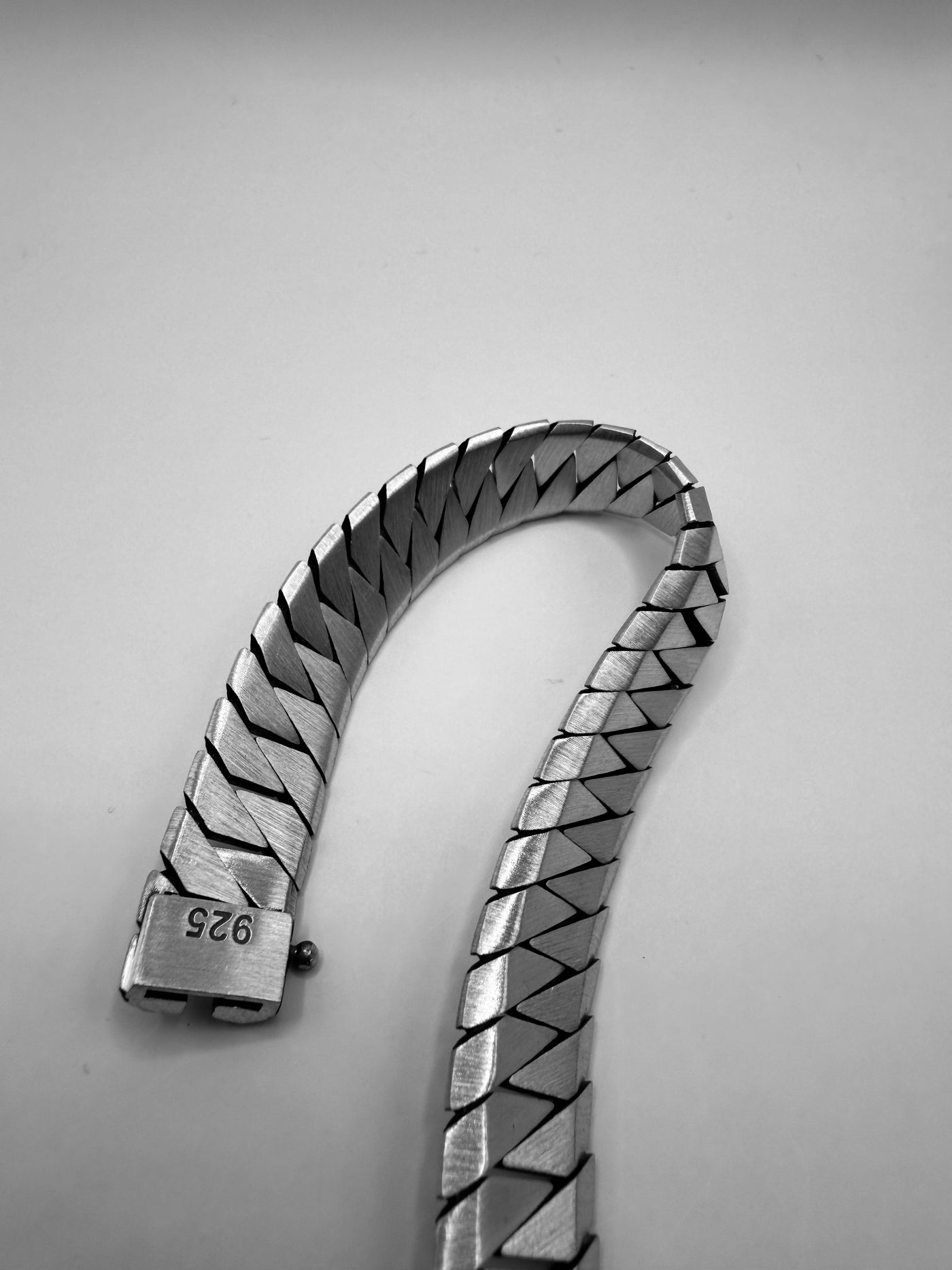 Chrome Blade Bracelet — side profile