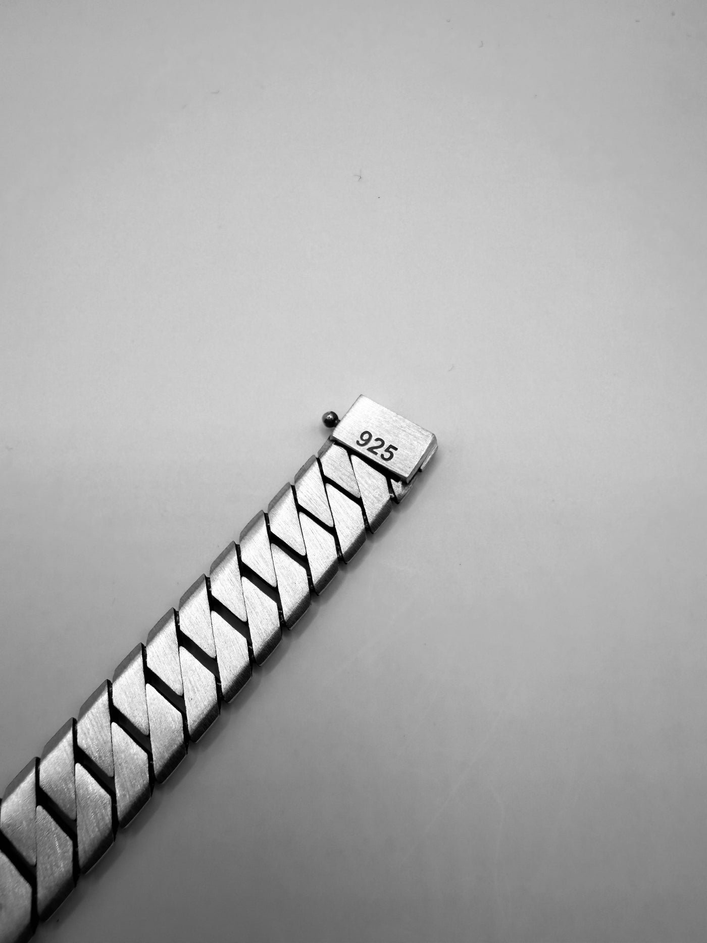 Chrome Blade Bracelet — clasp