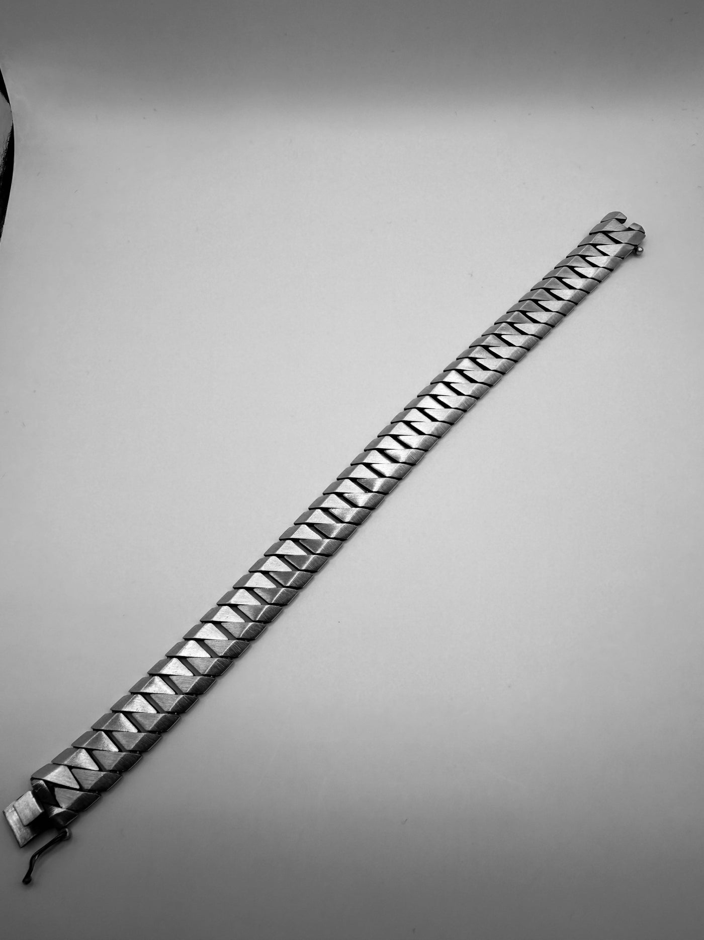 Chrome Blade Bracelet — full length